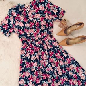 Floral Dress Talbots